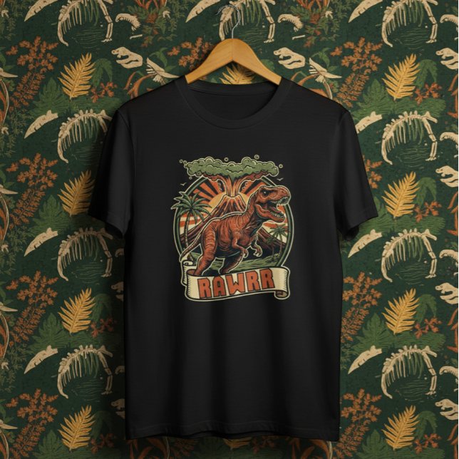 Camiseta Dinosaur Rawrr (Subido por el creador)