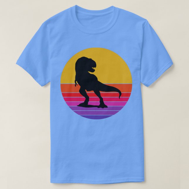 CAMISETA DINOSAUR RETRO1 (Diseño del anverso)