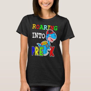 Camiseta Dinosaur Rex Pre K Cute Regresa A La Escuela Prees