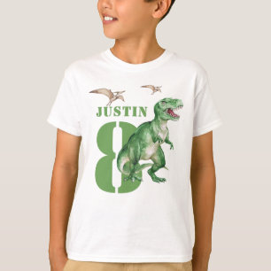 Camiseta Dinosaur T Rex Cumpleaños