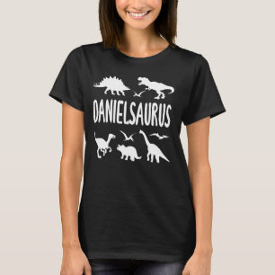 Camiseta Dinosaur T Rex Dino Daniel Danielsaurus Nombre de