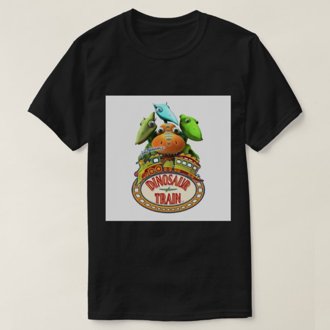 Camiseta Dinosaur Train Cartoon kids tv show  Poster.png (Diseño del anverso)