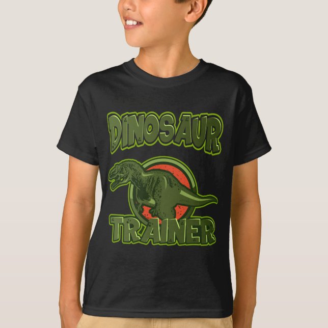 Camiseta Dinosaur Trainer Halloween (Anverso)