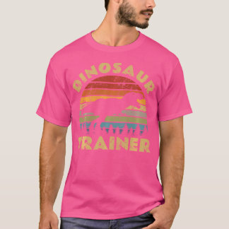 Camiseta Dinosaur Trainer Halloween Sunset Dino