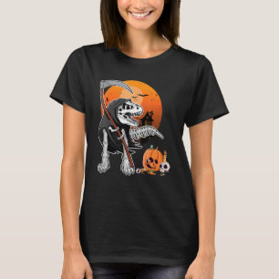 Camiseta Dinosaur Trex Halloween Costume Niños Chicas Jóven