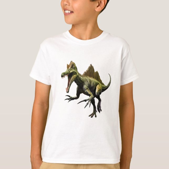 Camiseta dinosaur, Triceratop for boys kids  (Anverso)