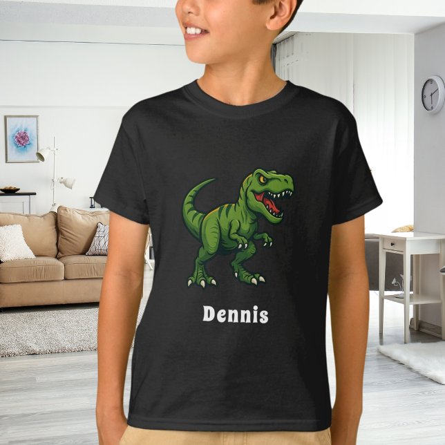 Camiseta Dinosaur Tyrannosaurus Rex nombre (Subido por el creador)