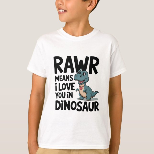 Camiseta Dinosaurio (Anverso)