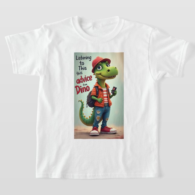 Camiseta dinosaurio (Distribución)
