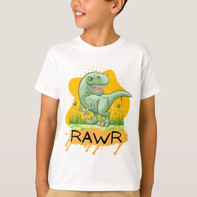 CAMISETA DINOSAURIO (Anverso)