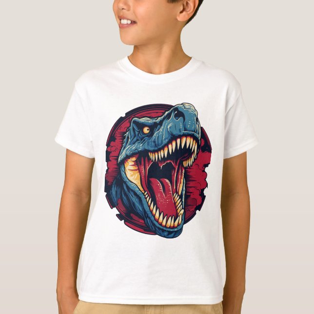 Camiseta dinosaurio (Anverso)