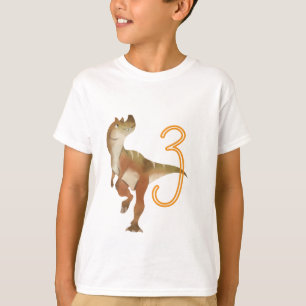 Camiseta Dinosaurio 3.ᵉʳ cumpleaños