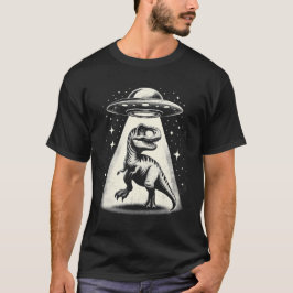 Camiseta Dinosaurio Abducido por Alienígenas