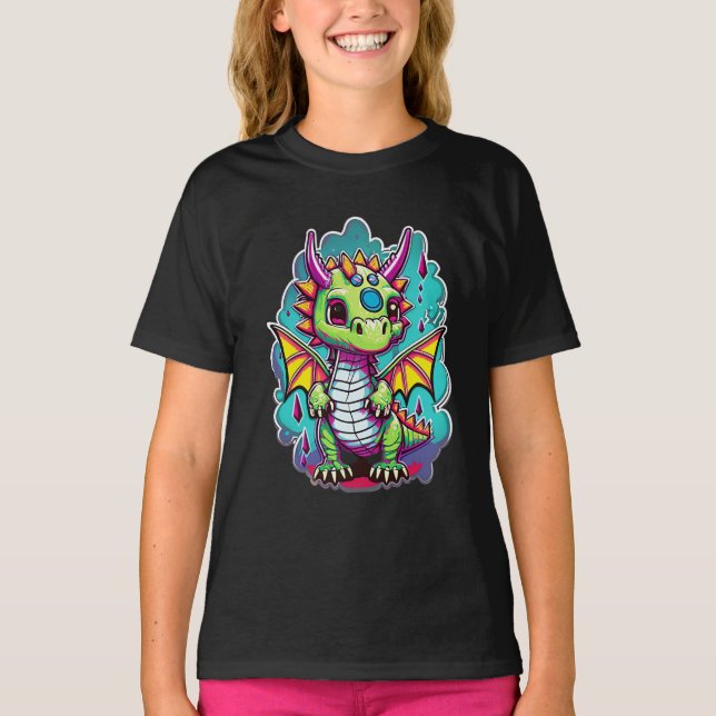 Camiseta Dinosaurio Adorable Baby 2 | Alegría Jurásica (Anverso)