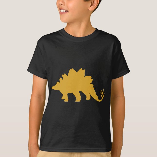 Camiseta Dinosaurio amarillo (Anverso)