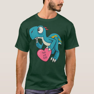 Camiseta Dinosaurio azul TDAH716 divertido