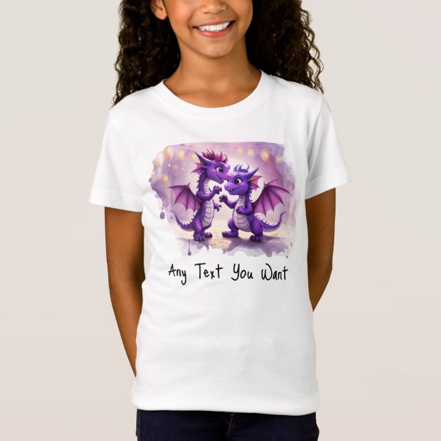 Camiseta *~* Dinosaurio bailarín AP48 (Anverso)