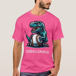 Camiseta Dinosaurio Baseballsaurus Funny T-Rex Baseb