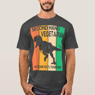 Camiseta Dinosaurio Camina Vegetariana De Segunda Mano Mi C