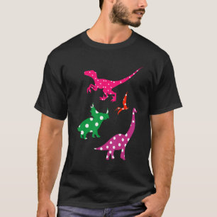 Camiseta Dinosaurio Colorful Trex Costume Dot Internacional