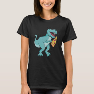 Camiseta Dinosaurio Comer Pizza Rex Tyrannosaurus Dino