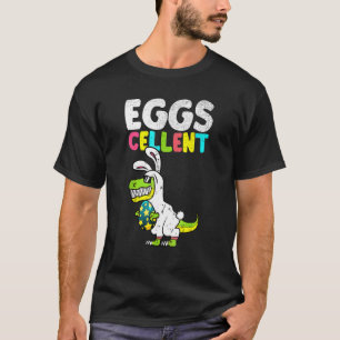 Camiseta Dinosaurio conejillo de huevos con caza de huevos