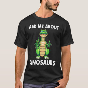 Camiseta Dinosaurio Cubierto Para Hombres Mujeres Dino Exti