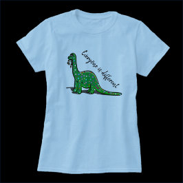 Camiseta Dinosaurio Cute Brontosaurus