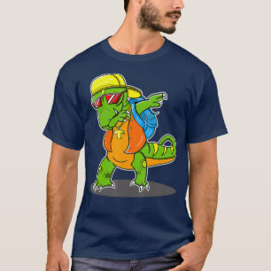 Camiseta Dinosaurio Dabbing T Rex Dabbing School Captura de