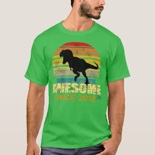 Camiseta Dinosaurio de 10 años de edad sana Si
