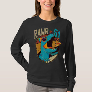 Camiseta Dinosaurio de 51 años