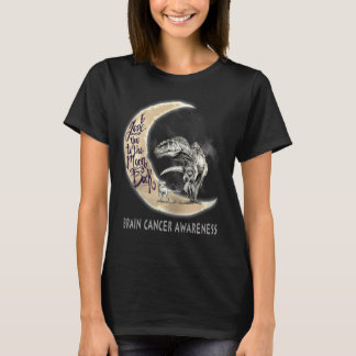 Camiseta dinosaurio de cáncer cerebral
