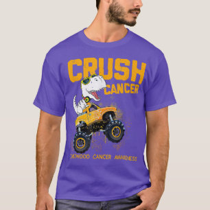 Camiseta Dinosaurio de concientización sobre el cáncer infa