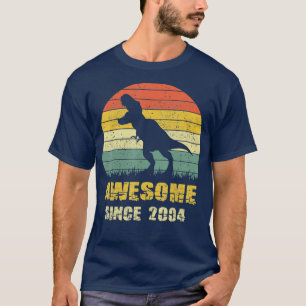 Camiseta Dinosaurio de los camisas de cumpleaños 2004