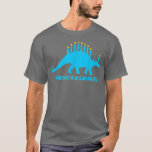 Camiseta Dinosaurio de los honrados Hanukkah Shirt Stegosau<br><div class="desc">Divertido Hanukkah Shirt Dinosaur Stegosaurus Dino Menorah Gift T-Shirt .</div>