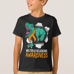 Camiseta Dinosaurio de lucha contra la esclerosis Sra Warri