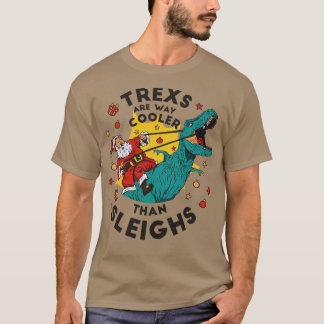Camiseta Dinosaurio de Navidades divertidos