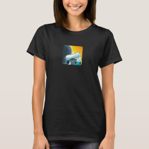 Camiseta DINOSAURIO DE PIEDRA MISTERIOSO de Jeff Willis Art