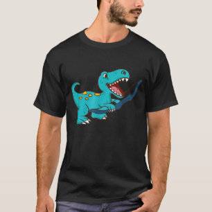 Camiseta Dinosaurio de tiro con arco