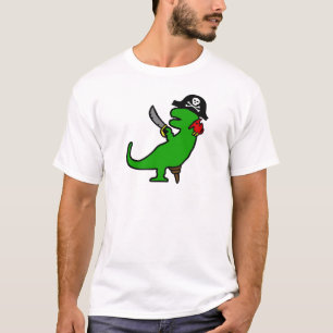 Camiseta Dinosaurio del pirata