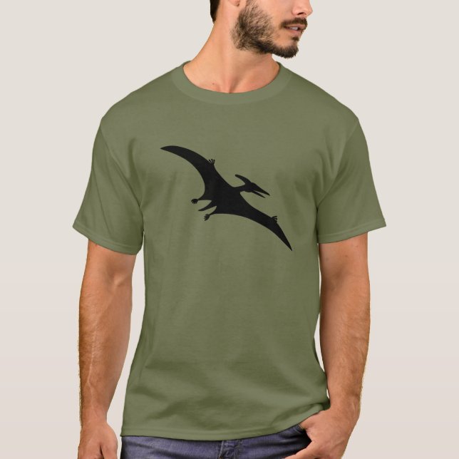Camiseta Dinosaurio del Pterodactyl (Anverso)