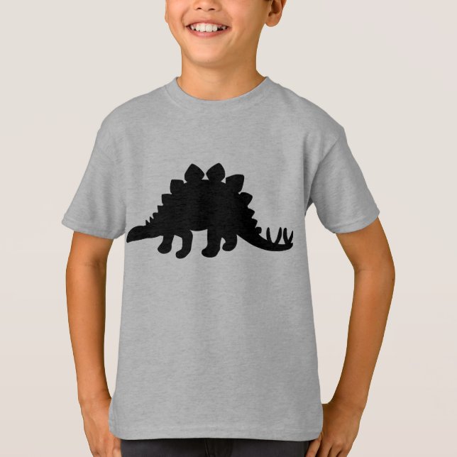 Camiseta Dinosaurio del Stegosaurus (Anverso)