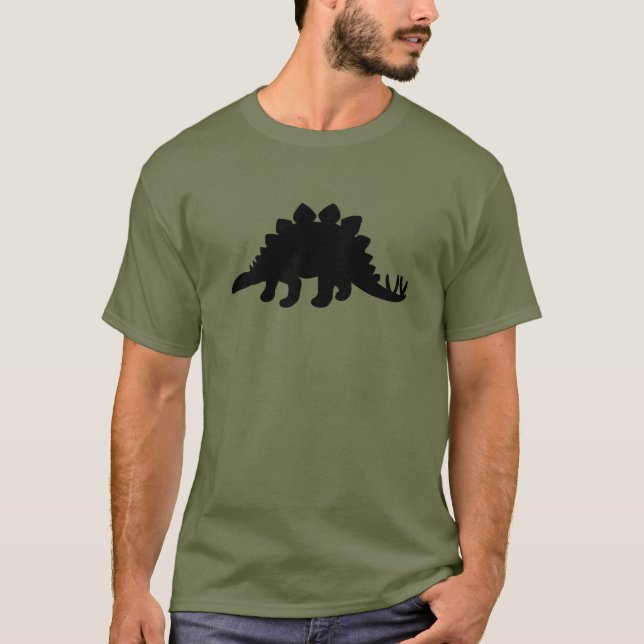 Camiseta Dinosaurio del Stegosaurus (Anverso)