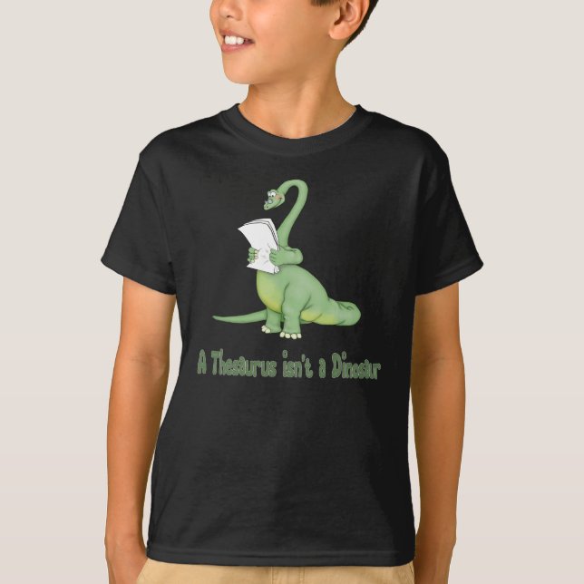 Camiseta Dinosaurio del Tesauro (Anverso)