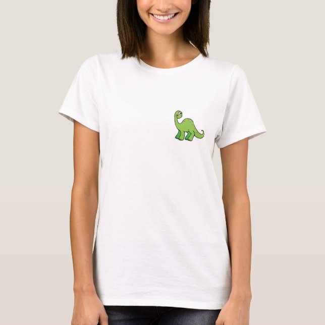 Camiseta Dinosaurio delicioso (Anverso)