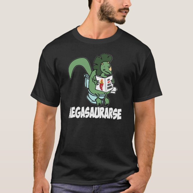 Camiseta Dinosaurio divertido (Anverso)