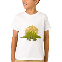 Dinosaurio divertido de patatas fritas francesas