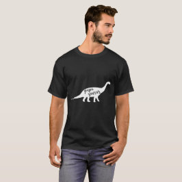 Camiseta Dinosaurio divertido del papá de Saurus de la papá