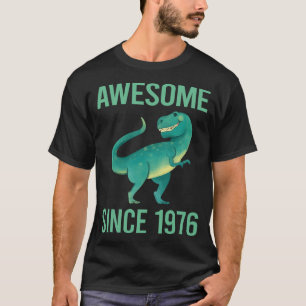 Camiseta Dinosaurio Divertido - Increíble Desde 1976