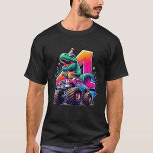 Camiseta Dinosaurio divertido T Rex Monster Camión I m 4 Ha